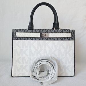 Auth Michael Kors Tatiana Satchel  Bag